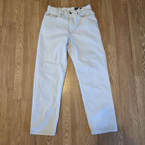 Eddie Bauer Men's White Jeans - Size 32 x 32